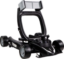 Tryco F1 Racer Black 2-in-1 Loopstoel En Loopwagen TR-362703 -Kleintje Wereld tr 362703 tryco f1 racer black 2 in 1 walker 05