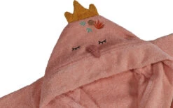 Blush & Blossom Swan Ivy 0-1jr Badstof Badjas TR-BB4216 -Kleintje Wereld tr bb4216 blush blossom swan ivy bathrobe 0 1jr 04