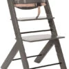 Treppy Grijs Meegroei Kinderstoel 1002 -Kleintje Wereld treppy grey meegroei kinderstoel 1
