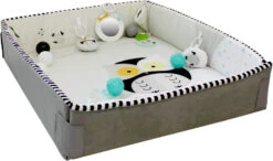 Tryco 5-in-1 Lovely Owl Ball Play Activity Gym Speelkleed TR-140203 -Kleintje Wereld tryco 5 in 1 lovely owl ball play activity gym speelkleed tr 140203 5