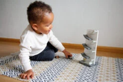 Tryco Houten Zigzag Autobaan TR-303013 -Kleintje Wereld tryco houten zigzag autobaan 03