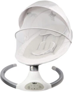 Tryco Hugg Silver/White Swing Babyschommel TR-282702 -Kleintje Wereld tryco hugg silver white swing babyschommel tr 282702 5 1920x1920