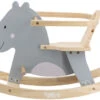 Tryco Neushoorn Houten Hobbeldier TR-353010 -Kleintje Wereld tryco neushoorn houten hobbeldier tr 353010 2 1920x1920