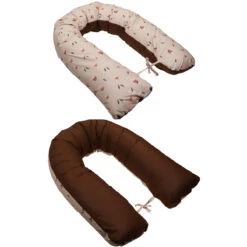 MamaLoes Paddenstoeltjes Voedingskussen Met Lussen ML020413 -Kleintje Wereld voedingskussen lussen paddenstoeltjes