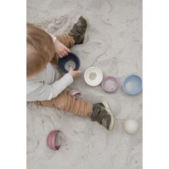 Bibs Bright Rainbow Wobbly Tower Stapeltoren 4100101 -Kleintje Wereld wobbysfeer2 1