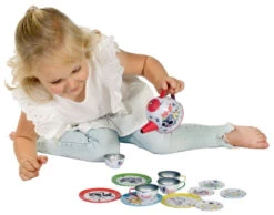 Woezel & Pip Tinnen Theeservies 2001117 -Kleintje Wereld woezel pip tinnen theeservies 2001117 4