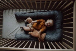 Zaffiro Beige Leaves Babynest 0978 -Kleintje Wereld zaffiro babynest2 3