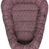 Zaffiro Geo Burgund Babynest 9989 -Kleintje Wereld zaffiro geo burgund babynest 9989