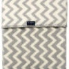 Zaffiro Grijs & Ecru Zigzag 75 X 100 Cm Wiegdeken 40771 -Kleintje Wereld zaffiro grijs ecru zigzag 75 x 100 cm wiegdeken 40771