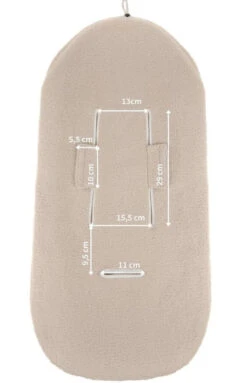 Zaffiro MINI Lama Blush Autostoel Voetenzak -Kleintje Wereld zaffiro mini lama vanilla slaapzak voor autostoel 1920x1920 1