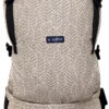 Zaffiro Smart 2.0 Beige Leaves Ergonomische Draagzak 7985 -Kleintje Wereld zaffiro smart 2.0 beige leaves draagzak 7985 2
