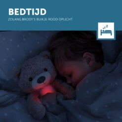 Zazu Brody De Beer Taupe Slaaptrainer ZA-BRODY-01 -Kleintje Wereld zazu brody de beer taupe slaaptrainer sfeer 8