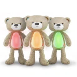 Zazu Brody De Beer Taupe Slaaptrainer ZA-BRODY-01 -Kleintje Wereld zazu brody de beer taupe slaaptrainer za brody 01 2