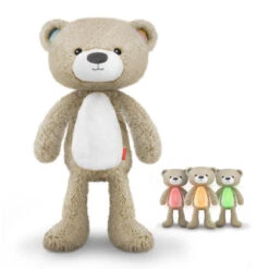 Zazu Brody De Beer Taupe Slaaptrainer ZA-BRODY-01 -Kleintje Wereld zazu brody de beer taupe slaaptrainer za brody 01 4