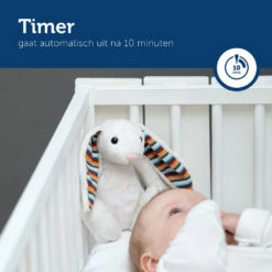 Zazu Heartbeat Bibi Konijn Knuffel Met Geluid ZA-BIBI-01 -Kleintje Wereld zazu heartbeat bibi konijn knuffel met geluid za bibi 01 3