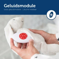 Zazu Heartbeat Bibi Konijn Knuffel Met Geluid ZA-BIBI-01 -Kleintje Wereld zazu heartbeat bibi konijn knuffel met geluid za bibi 01 4