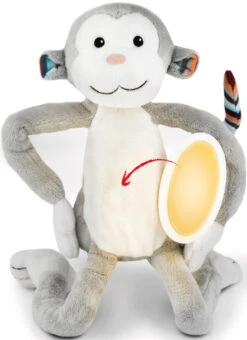 Zazu Max De Aap Muzikaal Nachtlampje ZA-MAX-01 -Kleintje Wereld zazu max de aap muzikaal nachtlampje za max 01 1 1