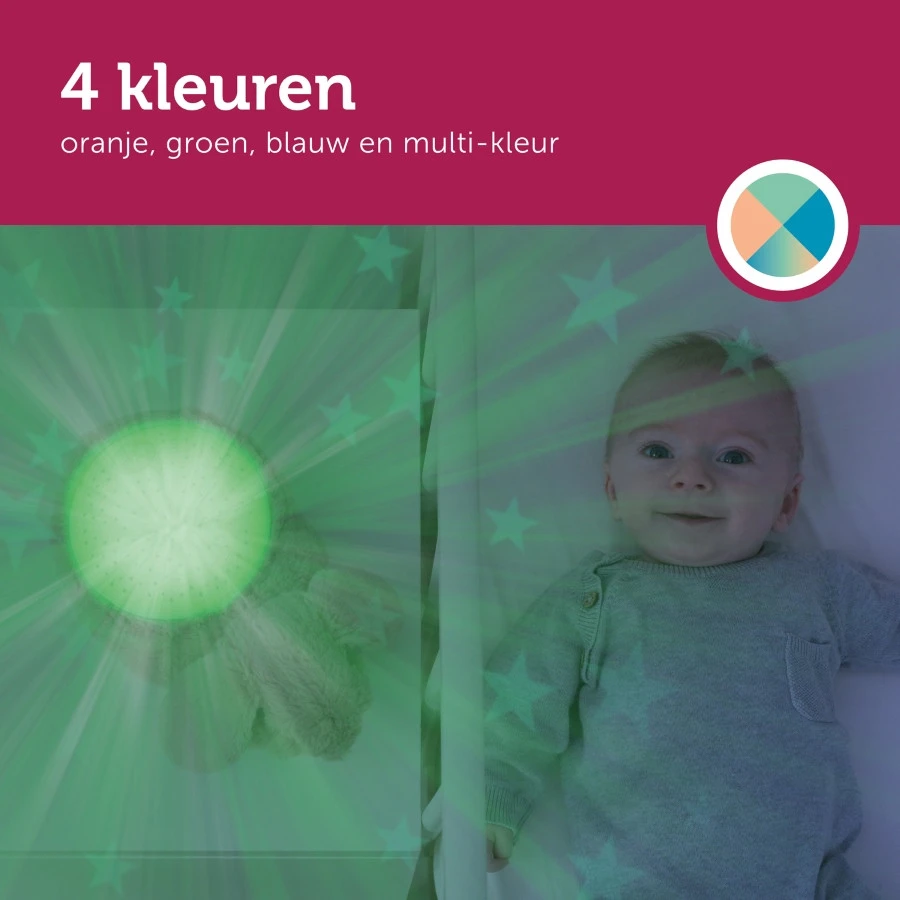 Zazu Ruby Het Konijn Muzikale Sterrenprojector ZA-RUBY-01 - Afbeelding 5