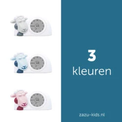 Zazu Sam Slaaptrainer Schaap Roze Kinderwekker ZA-SAM-3 -Kleintje Wereld zazu sam slaaptrainer schaap roze kinderwekker za sam 3