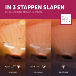 Zazu Tim De Schildpad Zonsondergang Projector ZA-TIM-01 -Kleintje Wereld zazu tim de schildpad zonsondergang projector za tim 01 5