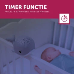 Zazu Wally Grijs Muzikale Babyprojector ZA-WALLY-01 -Kleintje Wereld zazu wally grijs muzikale babyprojector met geluid za wally 01 3