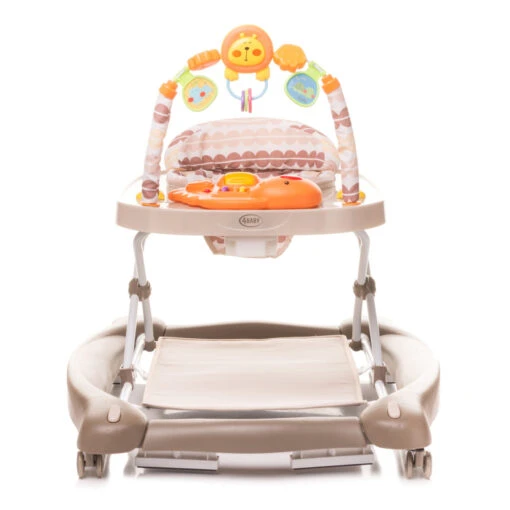 Voorkant -Kleintje Wereld 4baby swing n push camel 3 in 1 loopstoel met schommelfunctie 1 510x510 1